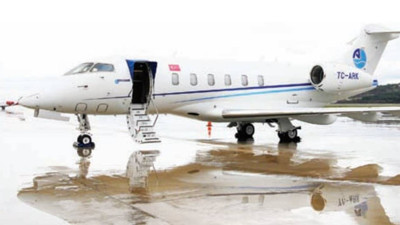 Arkasair'ın yeni hava taksisi Challenger 500