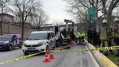 Ataşehir'de beton mikseri mendil satan kadını ezdi