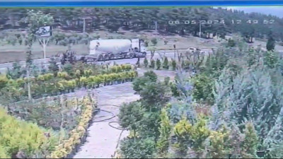 Gaziantep'te 9 kişinin öldüğü trafik kazasındaki araçlar kaza öncesi görüntülendi