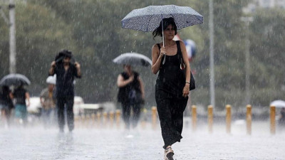 Meteoroloji'den 'saatli' uyarı: 8 il için sarı alarm verildi... Kuvvetli yağış ve rüzgar geliyor