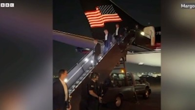 Suikast girişimi sonrası Donald Trump'ın ilk görüntüleri ortaya çıktı