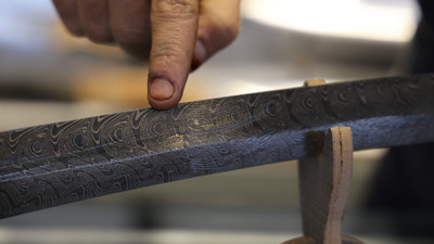 Şam çeliğinden üretti, 110 bin lira fiyat biçti