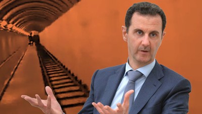Suriye'de Esad ailesine ait gizli tünel ortaya çıkarıldı