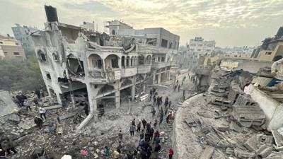 İsrail saldırıları Gazze'nin kuzeyinin y&uuml;zde 80'ini yok etti