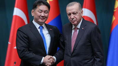 Erdoğan: Moğolistan ile ticarette 100 milyon doları geçtik