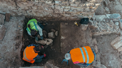 Yüzyıllar sonra ortaya çıktılar! Aspendos’ta tarihi keşif