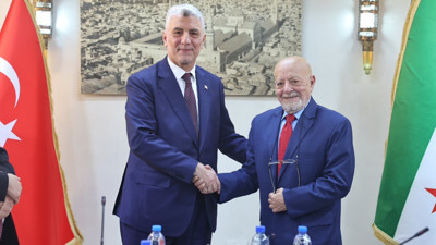Ticaret Bakanı Bolat Şam’da: Suriye Ekonomi ve Sanayi Bakanı ile görüştü