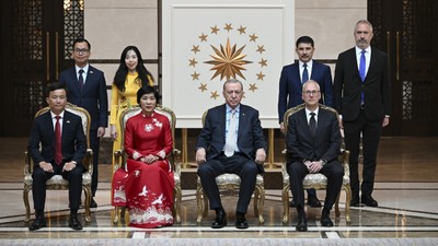 Cumhurbaşkanı Erdoğan, 5 ülkenin yeni büyükelçisini kabul etti