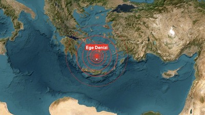AFAD duyurdu: Ege Denizi'nde deprem!