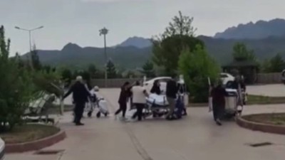 Tunceli Devlet Hastanesi'nde yangın! Hastalar tahliye edildi