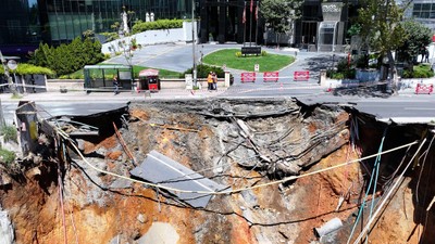 İBB'den Sarıyer'deki yol çökmesine ilişkin açıklama
