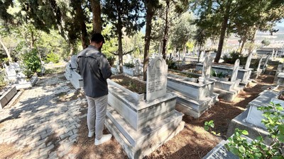 Saldırganın oğlunun mezar taşındaki sözler dikkat çekti!