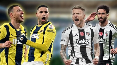 Süper Lig'de derbi heyecanı: Fenerbahçe Beşiktaş derbisinin ilk 11'leri belli oldu