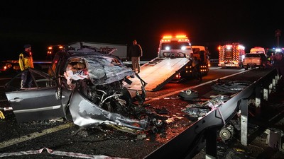 Ankara-Niğde Otoyolu'nda cinayet gibi kaza: 4 ölü, 1 yaralı