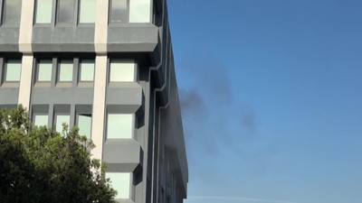 Bağcılar'da bir tekstil firmasında yangın çıktı