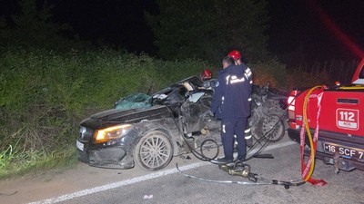 Bursa'da feci kaza: 3 kişi öldü, 1 yaralı
