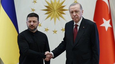 Zelenski-Erdoğan görüşmesi sona erdi