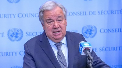 BM Genel Sekreteri Guterres: Filistin halkının acı çekmesini hiçbir şey haklı gösteremez