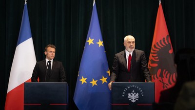 Fransa Cumhurbaşkanı Macron: Arnavutluk'un yeri Avrupa Birliği'ndedir