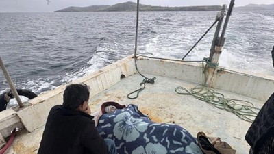 Erdek'te yaralanan kadının imdadına balıkçı tekneleri yetişti