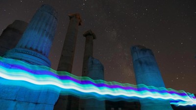 Sardes Antik Kenti Gece Müzeciliği kapsamına alınıyor