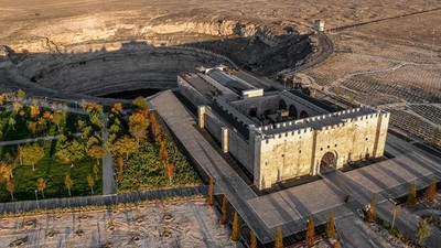 Konya'da obruk manzaralı oteli 90 bin kişi ziyaret etti
