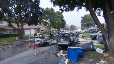 ABD’nin San Diego kentinde uçak kazası: Ölü ve yaralılar var