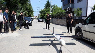 Düğün konvoyunun önü bu kez İnsansız Hava Aracı ile kesildi!
