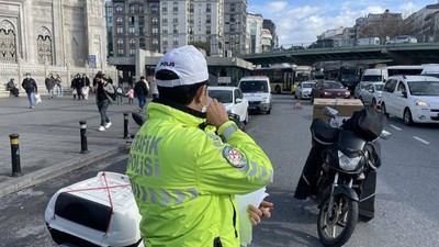 Kask kullanmayan 475 bin 976 sürücü ve yolcuya işlem!
