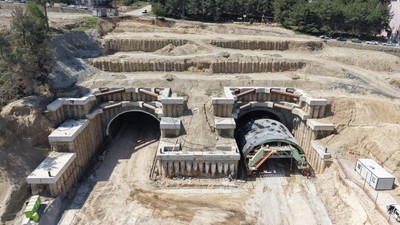 Milli bütçenin en büyük yatırımlarından İskenderun-Antakya arası Amanos Dağları tünellerle aşılıyor