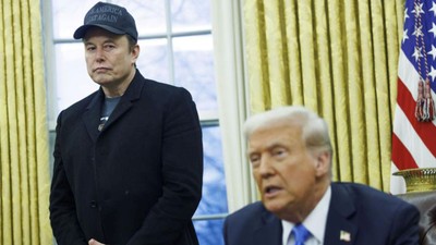 Trump, Elon Musk'a veda ederken Musk'ı övgü yağmuruna tuttu!