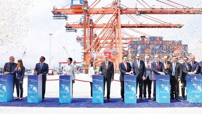 Mersin Uluslararası Limanı’nda EMH2’nin ilk fazı tamamlandı