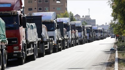 Gazze'de sağlık alarmı! İsrail, yardım yüklü 3 bin tırın girişini engelliyor
