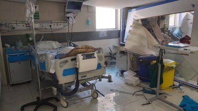 İsrail, İran’ın batısındaki Kirmanşah kentinde bir hastaneyi vurdu