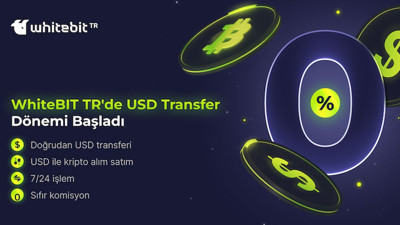 Avrupa’nın güvenli kripto borsasından, sıfır komisyonla 7/24 USD yatır/çek hizmeti