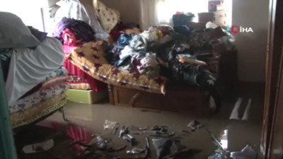 Kars'ta sağanak yağış sele dönüştü: Evler sular altında kaldı