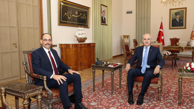 İbrahim Kalın ile Numan Kurtulmuş görüşmesi sona erdi