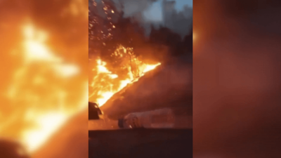 Sakarya'da orman yangını! Ekipler alev çemberinin içinden geçti: O anlar kamerada