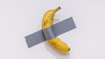 6 milyon dolarlık 'Comedian' eserinde muz yine yenildi!