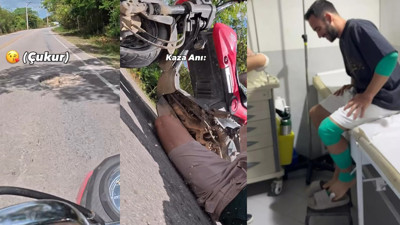 Sosyal medya fenomeni Mert Öztürk Dominik'te motosiklet kazası geçirdi!