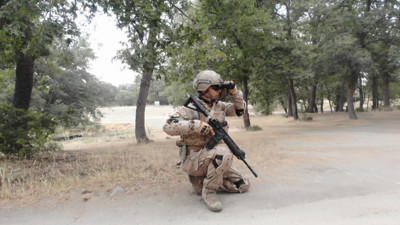Komandolar Hasan Dağı’nda yangına karşı teyakkuzda