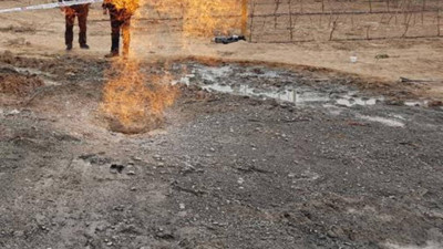 Su için açılan kuyudan doğal gaz çıktı: Büyük rezerv olabilir