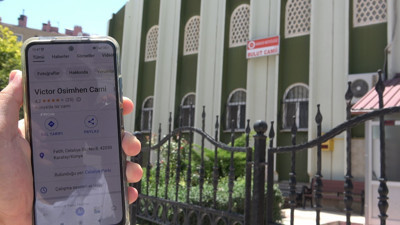 Konya'da 'Victor Osimhen' Camii: Google Haritalarda ismini değiştirdiler: Cemaat düzeltme istiyor