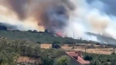 Bursa'da orman yangını: Alevler rüzgarın etkisiyle büyüdü! Çok sayıda ekip müdahale ediyor