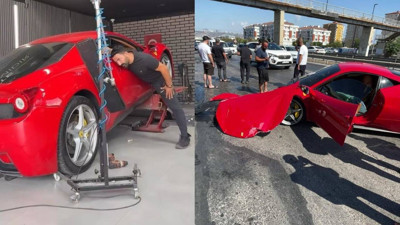 Büyükçekmece'deki Ferrari kazasının detayları ortaya çıktı
