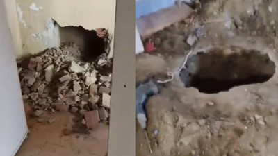 Eve girdiğinde gördüklerine inanamadı: Miras kavgası, define aramaya döndü