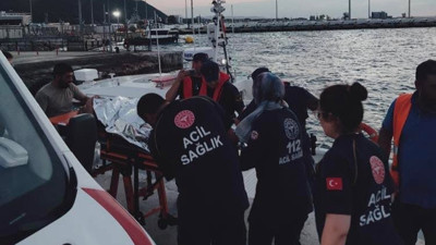 Feribotta intihar girişimi! Denize atlayan kadın yolcuya ait o anlar cep telefonu kamerasına yansıdı