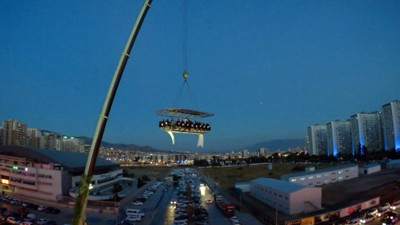 55 metreden yemek keyfi