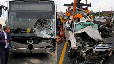 Metrobüs seferleri durdu