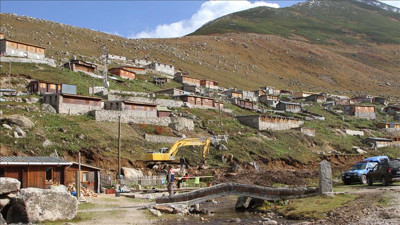 Rize'de 'Yeşil Yol' çalışmaları yeniden başladı